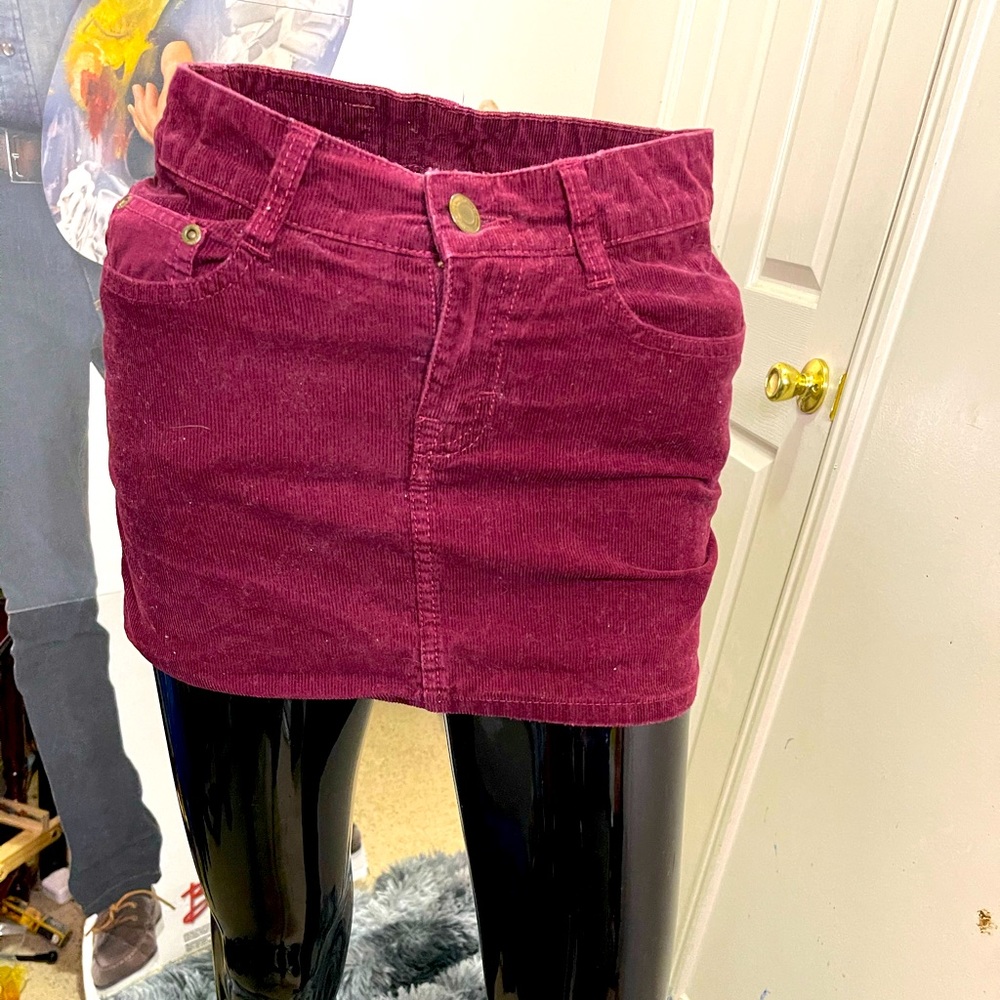 L.O.G.G. By H&M Corduroy Mini Skirt